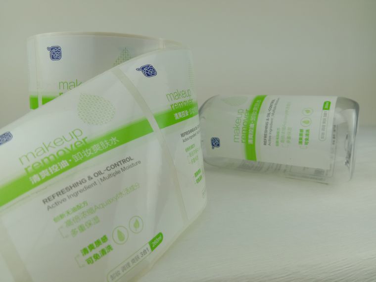 化妝品瓶貼不干膠